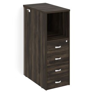 Onix Тумба с подсветкой 4 ящика завершающая, правая