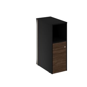 Onix Тумба с подсветкой 5 ящиков TIP-ON завершающая, левая