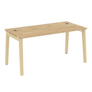 Стол рабочий руководителя (опоры - массив дерева)