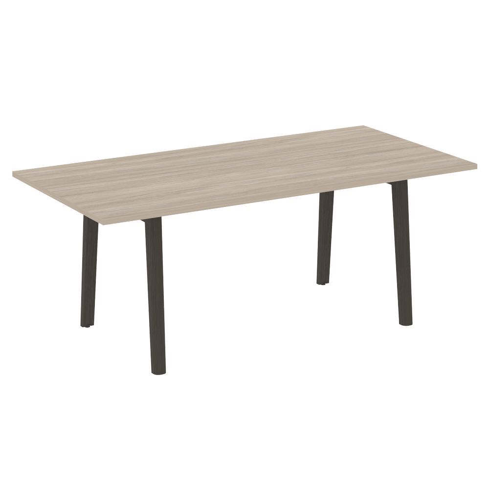 Стол переговорный (опоры - массив дерева)