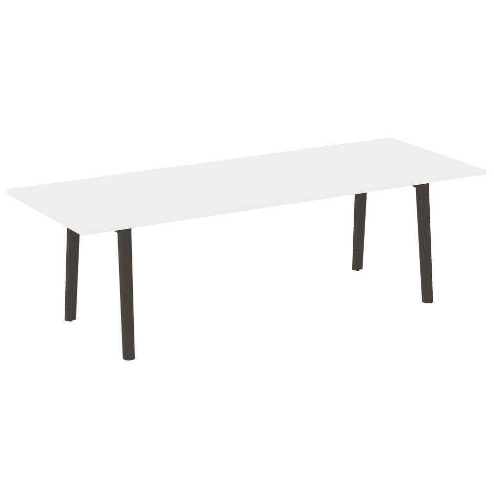 Стол переговорный (опоры - массив дерева)