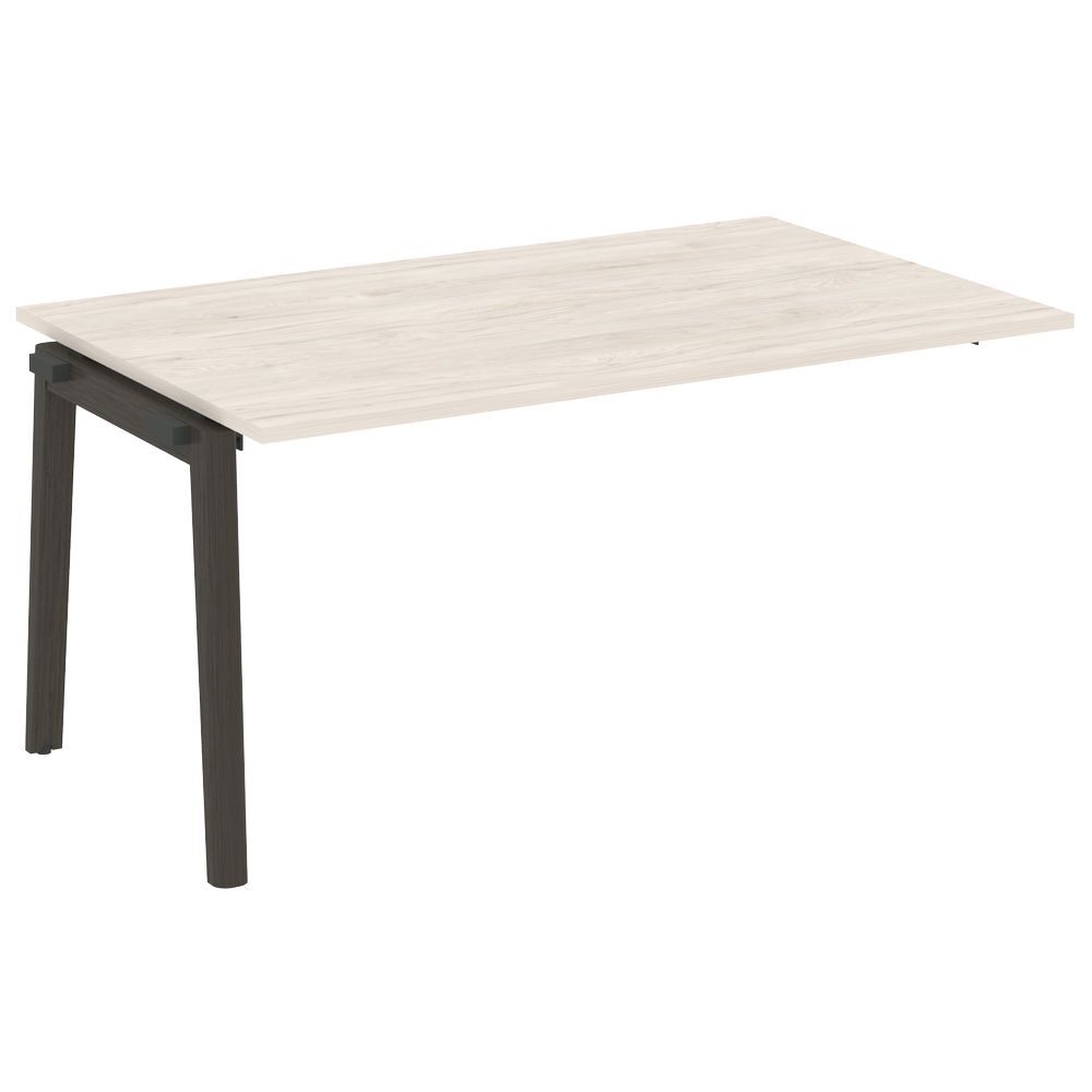 Проходной наборный элемент переговорного стола (опоры - массив дерева)