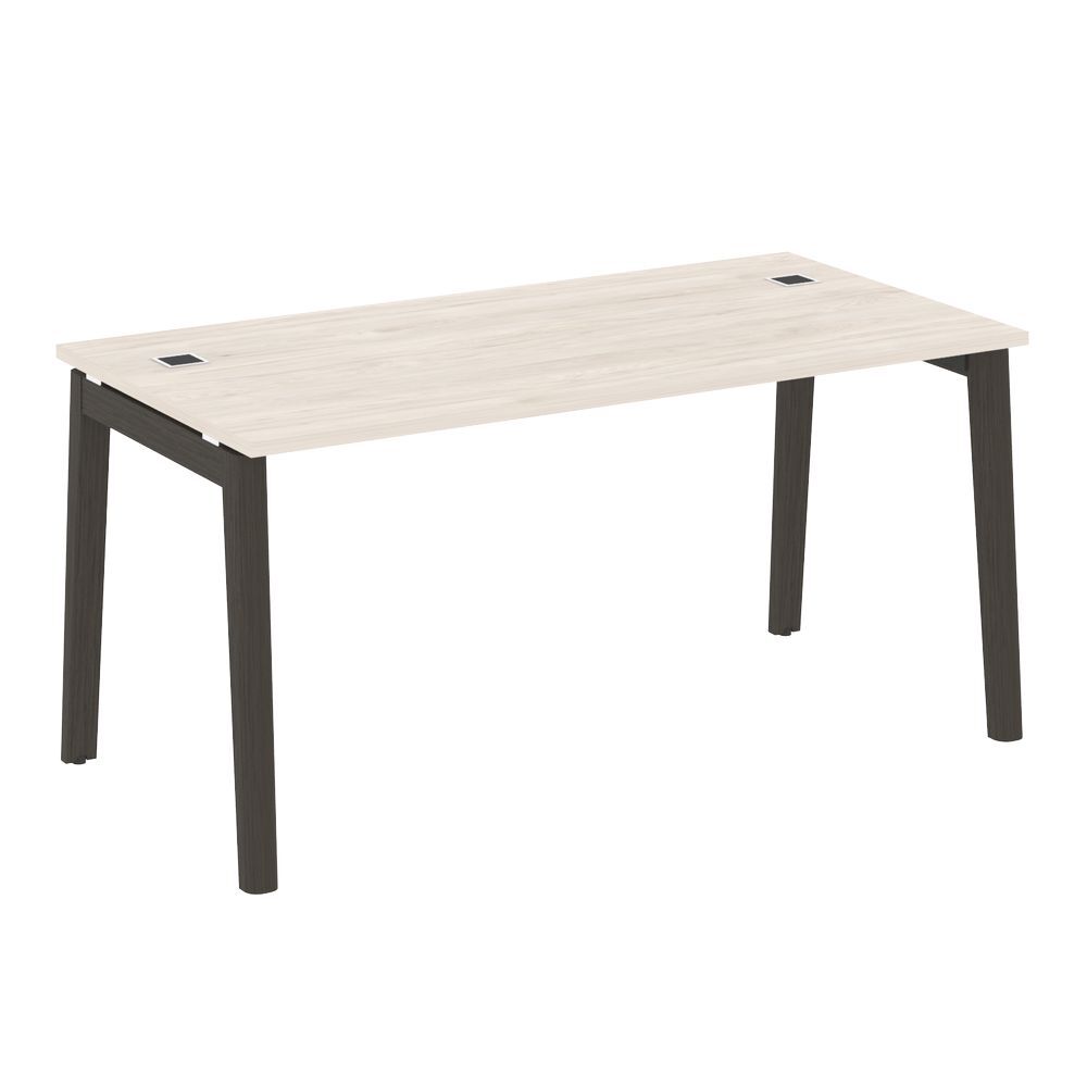 Стол рабочий руководителя (опоры - массив дерева)