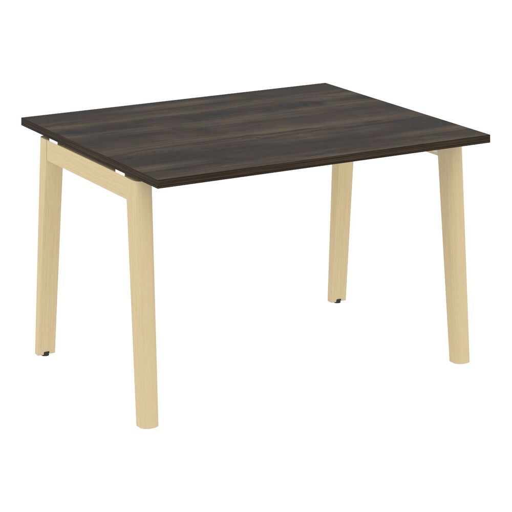 Стол переговорный (1 столешница) (опоры - массив дерева)