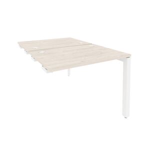 Стол-приставка двойной на П-образном м/к к опорным элем.