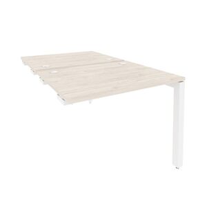 Стол-приставка двойной на П-образном м/к к опорным элем.