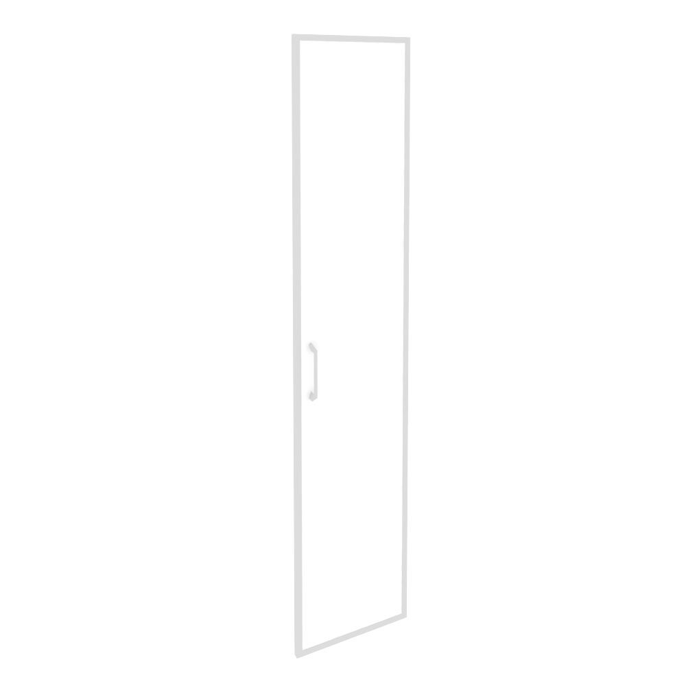 Фасад стекло в раме высокий правый