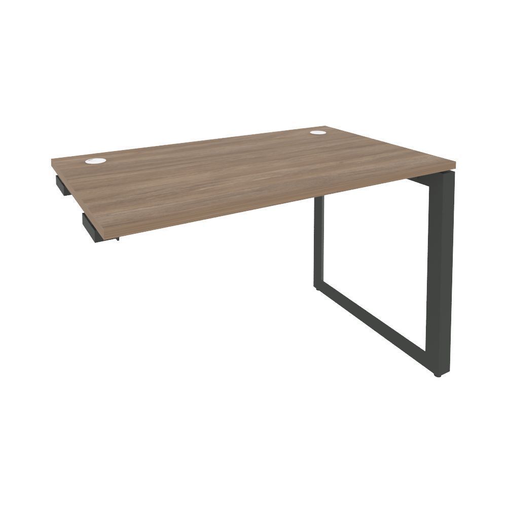 Стол-приставка на О-образном м/к к опорным элементам