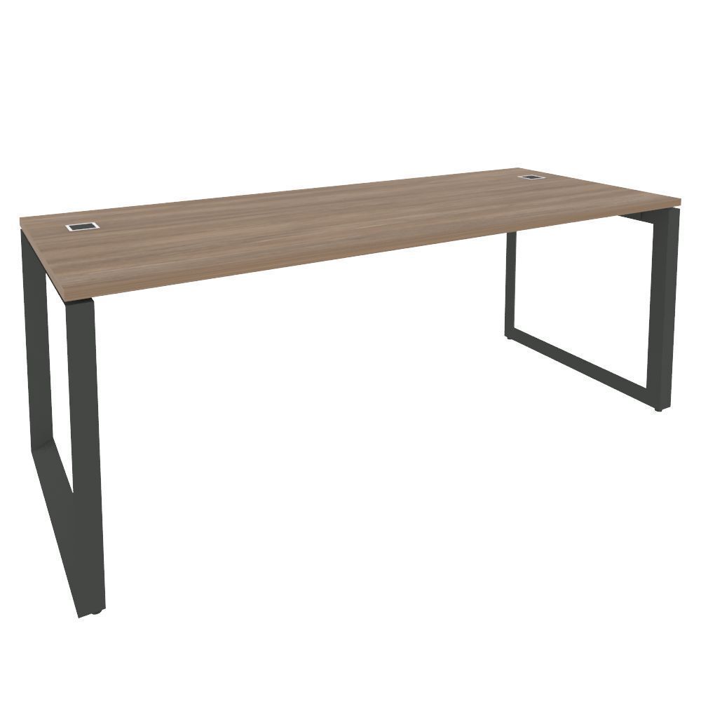 Стол рабочий руководителя на О-образном м/к