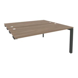 Стол-приставка двойной на П-образном м/к к опорным элем.