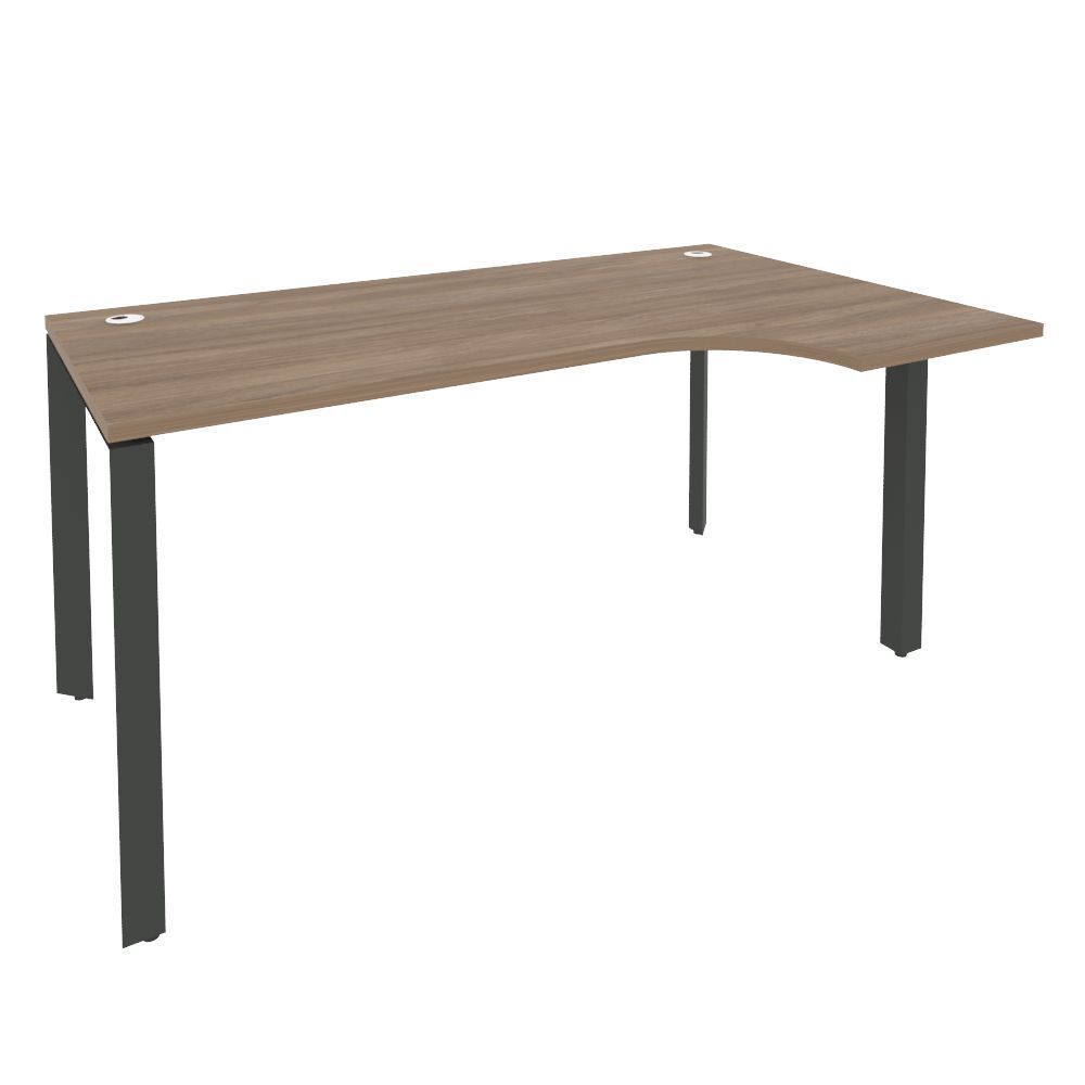 Стол эргономичный правый на П-образном м/к