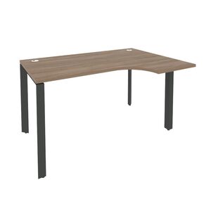 Стол эргономичный правый на П-образном м/к