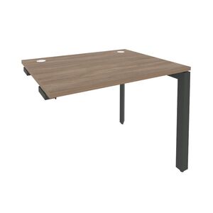 Стол-приставка на П-образном м/к к опорным элементам