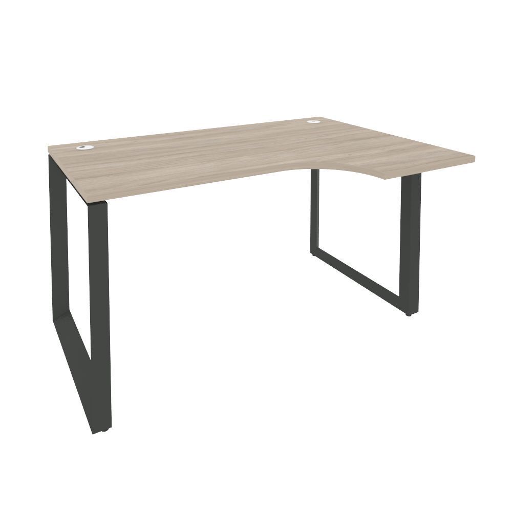 Стол эргономичный правый на О-образном м/к