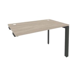 Стол-приставка на П-образном м/к к опорным элементам