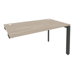 Стол-приставка на П-образном м/к к опорным элементам