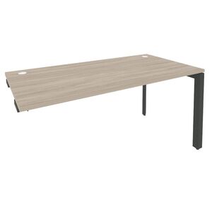 Стол-приставка на П-образном м/к к опорным элементам