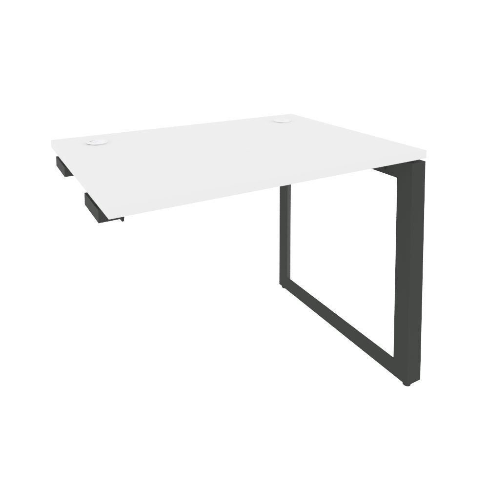 Стол-приставка на О-образном м/к к опорным элементам