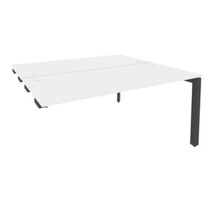 Стол-приставка двойной на П-образном м/к к опорным элем.