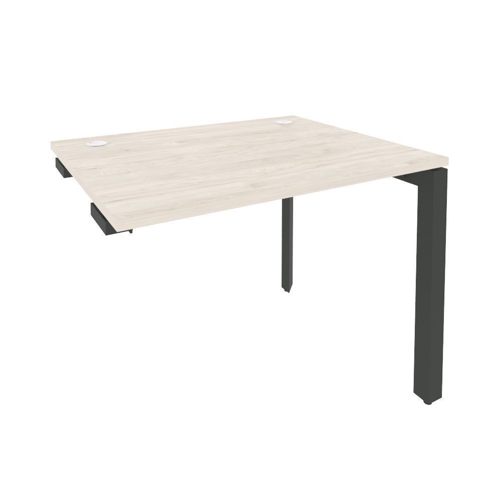 Стол-приставка на П-образном м/к к опорным элементам