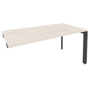 Стол-приставка на П-образном м/к к опорным элементам