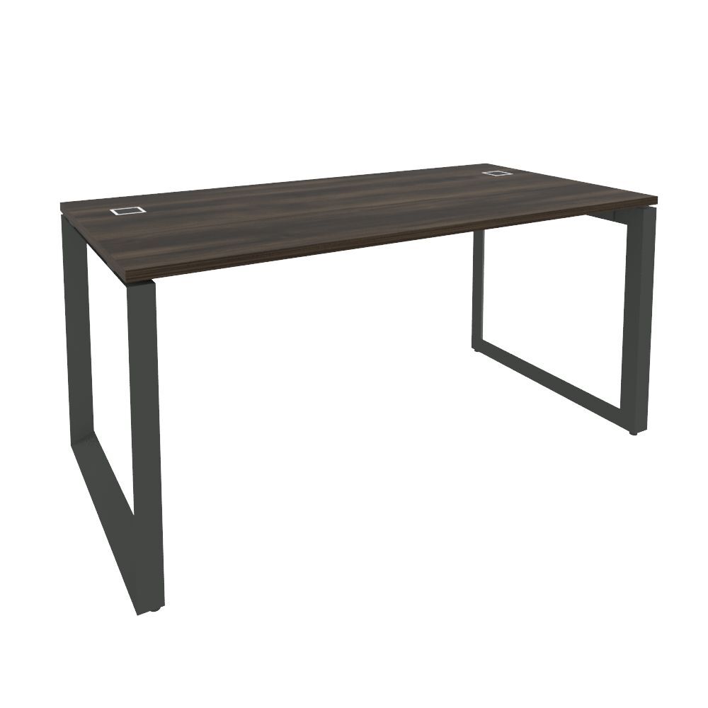 Стол рабочий руководителя на О-образном м/к