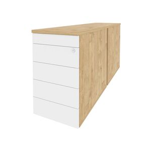 Тумба двойная приставная / опорная (TIP-ON)