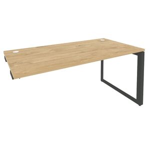 Стол-приставка на О-образном м/к к опорным элементам