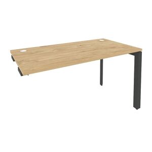 Стол-приставка на П-образном м/к к опорным элементам