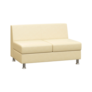 Диван без подлокотников двухместный