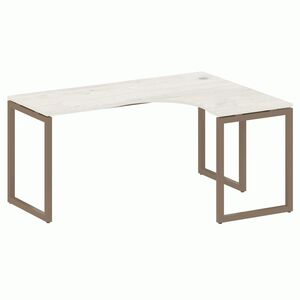 Стол криволинейный правый на О-образном м/к