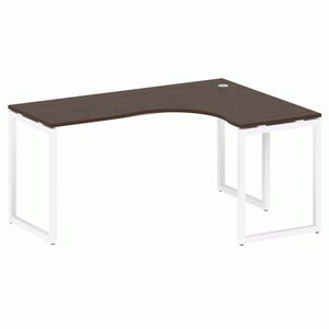 Стол криволинейный правый на О-образном м/к