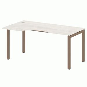 Стол криволинейный левый на П-образном м/к