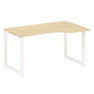 Стол криволинейный правый на О-образном м/к