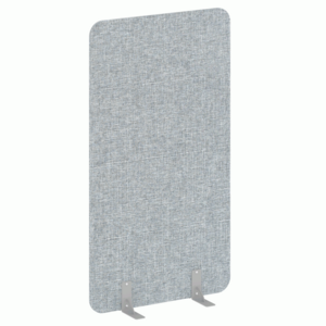 Перегородки на металлических опорах на фетровых подпятниках