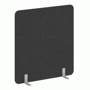 Перегородки на металлических опорах на фетровых подпятниках