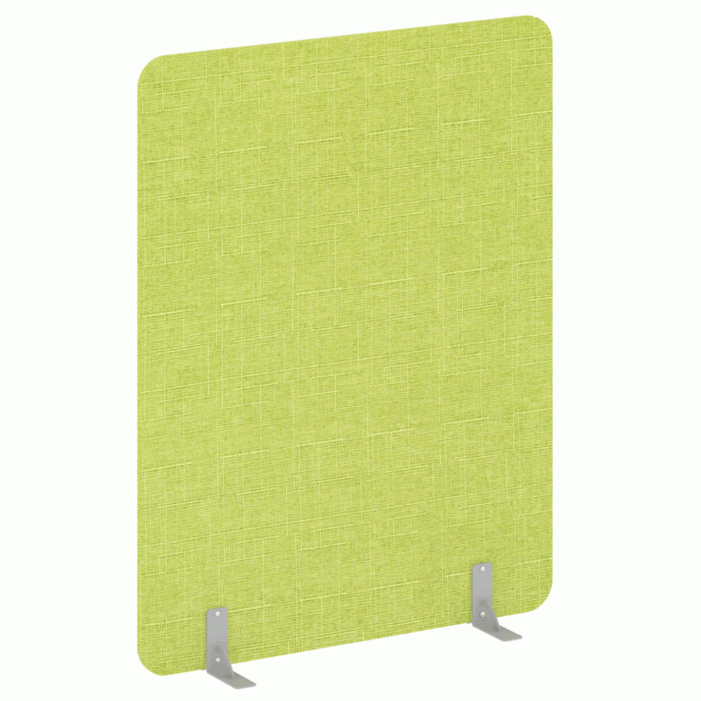 Перегородки на металлических опорах на фетровых подпятниках