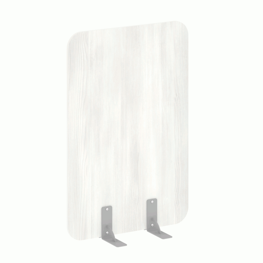 Перегородки на металлических опорах на фетровых подпятниках