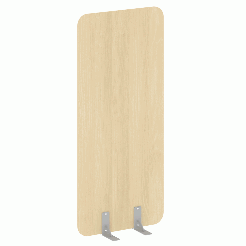 Перегородки на металлических опорах на фетровых подпятниках