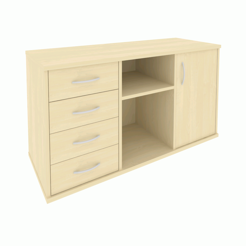 Тумба под оргтехнику с фолдингом