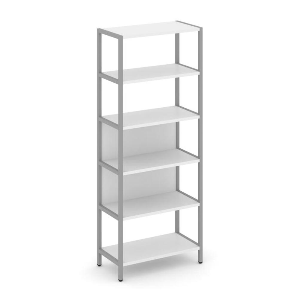 Односекционный стеллаж пятиярусный