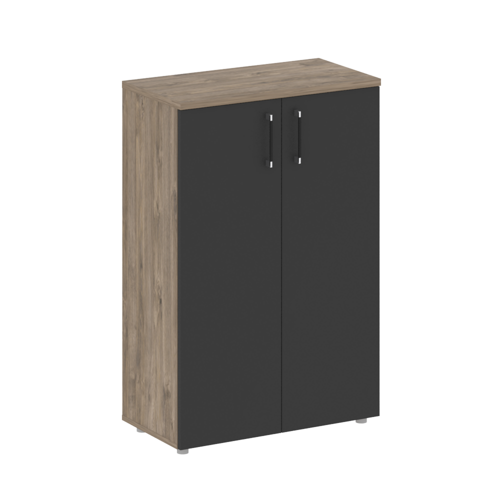 Шкаф средний широкий (2 средних фасада ЛДСП)