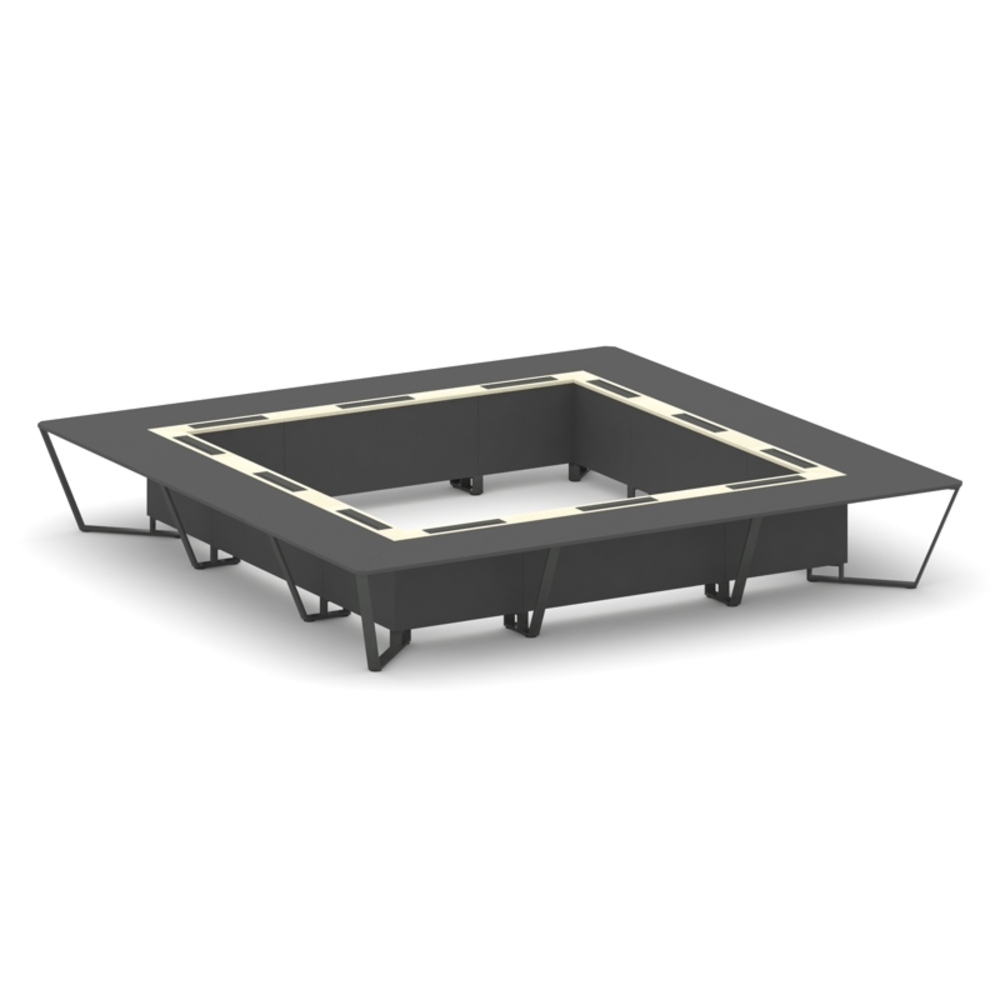 Стол переговорный квадратный