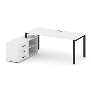 Style Project Direct Стол письменный с греденцией левой