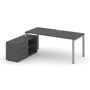 Style Project Direct Стол письменный с греденцией левой