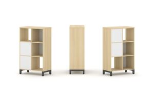 Набор стеллажа двухстороннего, 3 яруса