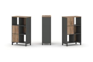 Набор стеллажа двухстороннего, 3 яруса