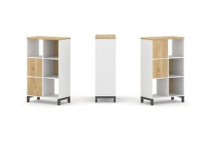 Набор стеллажа двухстороннего, 3 яруса