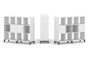 Набор стеллажа двухстороннего, 3 яруса