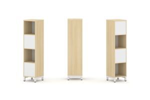 Набор стеллажа двухстороннего, 4 яруса